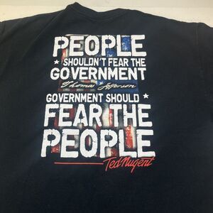 TED NUGENT Concert Tour T SHIRT XL America Patriotic USA Classic Rock